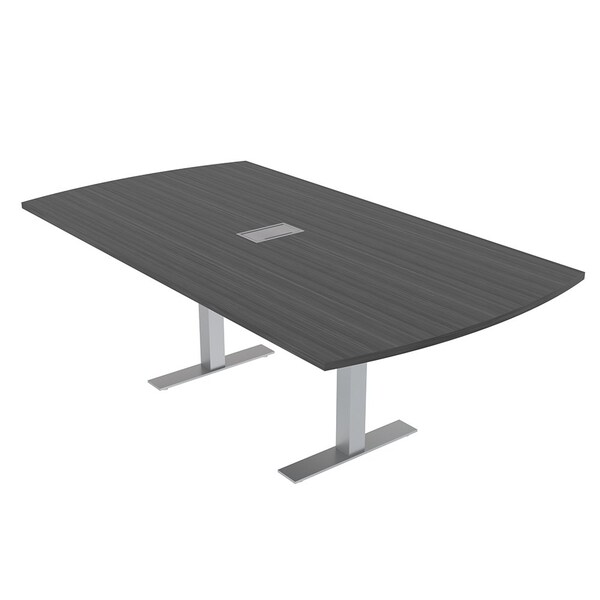 Skutchi Designs 45.25 in W, 84 in L, 29 in H, Engineered Wood Top, Grey HAR-AREC-46X84-T-ELEC-ASIANNIGHT - main